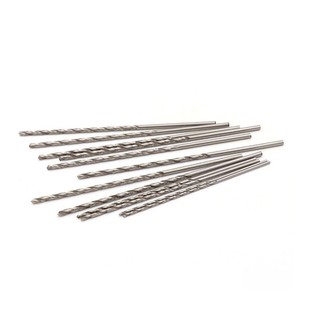 加长高速钢钻头麻花钻直柄钻头微型小钻头0.5 0.6 0.7 0.8 *100MM