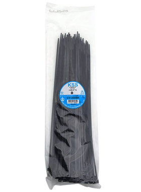 KSS凯士士尼龙扎带CV-350B进口尼龙扎带4.6*350mm一包100条