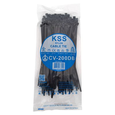 KSS尼龙扎带黑色CV-200DB