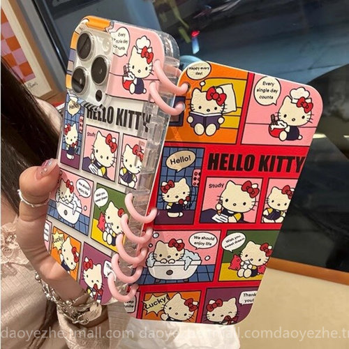 适用华为mate70手机壳Pura80pro+翻盖笔记本P60哈喽kitty书本nova15创意14/13荣耀300支架P50e/12防摔11女90
