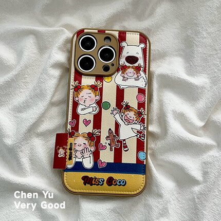 皮纹COCO酱女孩oppoReno15手机壳FindX8S+/X9新款Reno14/13皮质9/8pro小众可爱Reno7/11硅胶全包防摔10保护套