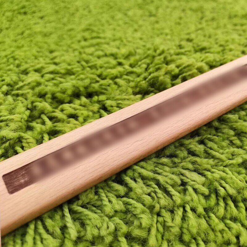 速发榉木全手工打磨戒尺疼爱儿子随时管教管教杖家用带挂