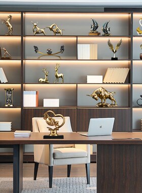 速发酒柜装饰品摆件办公室创意轻奢家居品饰客厅电视工柜艺品摆设