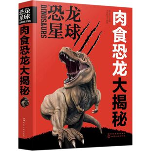 恐龙星球 肉食恐龙大揭秘 6-12岁儿童小学生动物恐龙时代大百科全书 300幅震撼图片典藏恐龙图册 揭秘肉食恐龙 恐龙科普百大全书籍