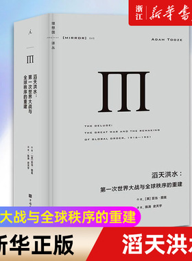 【新华书店旗舰店官网】正版包邮 滔天洪水--第一次世界大战与全球秩序的重建 理想国译丛 045 亚当图兹著 历史知识普及读物