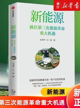 【新华书店旗舰店官网】新能源 抓住第三次能源革命重大机遇 任泽平等著 探究第三次能源革命中的中国经济增长新机遇 正版书籍