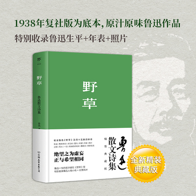 野草创美工厂原汁原味鲁迅作品