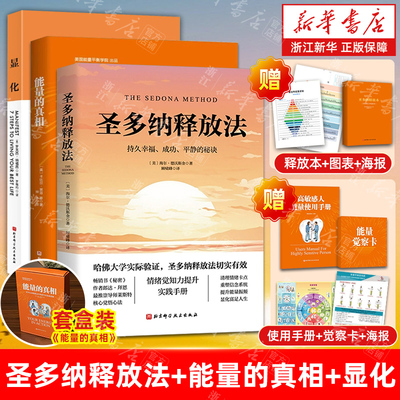 任选】能量的真相/圣多纳释放法 关于生命能量运作和提升的底层逻辑 秘密 力量 提升觉知力 高敏感能量使用手册 平衡操 能量觉察书