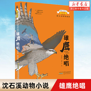 【签名本】雄鹰绝唱/野生动物救助站/动物小说大王沈石溪 8-12岁三四五年级小学生课外阅读书籍儿童文学故事书 新华书店正版