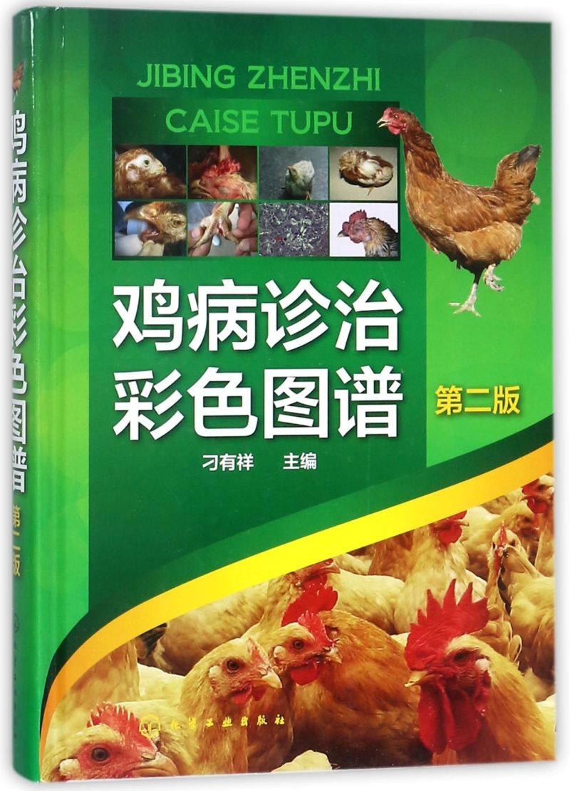 正版 鸡病诊治彩色图谱 第二版 鸡常见病诊治彩色图谱 鸡病防治图谱鉴别 鸡病诊断与防治 鸡病书鸡病防治养鸡技术书蛋鸡养殖技术