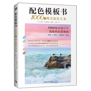 1000个绝美配色方案 配色模板书