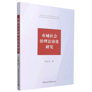 市域社会治理法治化研究