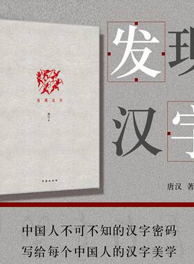 发现汉字(精)  唐汉 传承汉字文化 发扬汉字精神 挖掘汉字无尽的智慧  继承汉字无边的优雅 一本研究介绍汉字文化之美的图书 先锋