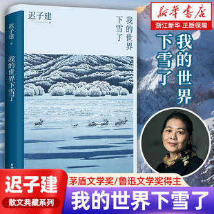 我 中国当代文学散文随笔浙江文艺出版 世界下雪了 茅盾文学奖得主迟子建散文自选集 社 迟子建散文典藏系列 浙江新华书店旗舰店