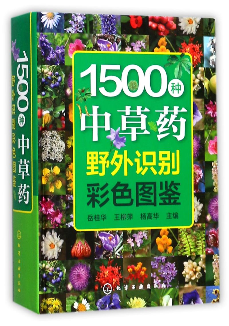 1500种中草药野外识别彩色图鉴 中草药书入门医学书籍 本草纲目 医学自学书籍中草药大全常用中药养生功效药方健康中药材识别入门
