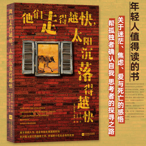 他们走得越快,太阳沉落得越快 黑塞哲学格言漫画 裸脊锁线装订 反内耗反焦虑自我疗愈指南 后浪正版