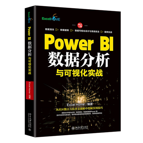 Power BI数据分析与可视化实战  Excel Home 编 大学教材专业科技 新华书店正版图书籍 北京大学出版社