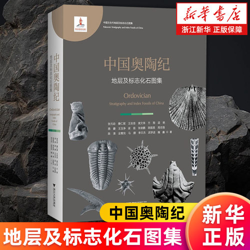 【新华书店旗舰店】中国奥陶纪地层及标志化石图集(精) 张元动//詹仁斌//王志浩//袁文伟//方翔等 正版书籍