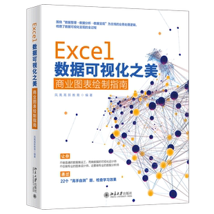 Excel数据可视化之美 商业图表绘制指南 文员高效办公软件教程office零基础自学入门教材书wps函数公式表格制作计算机应用基础书籍