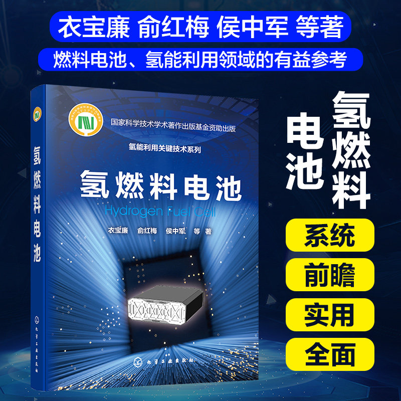 氢燃料电池 氢能利用关键技术系列 燃料电池催化剂 燃料电池基础材料关键部件 电堆与系统研发应用 氢燃料电池系统设计应用书籍