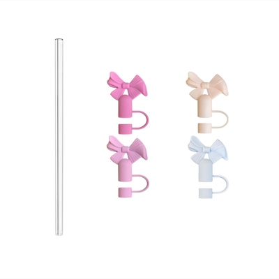 适用STANLEY 2代探险系列冰霸杯tritan材质吸管蝴蝶结帽替换件