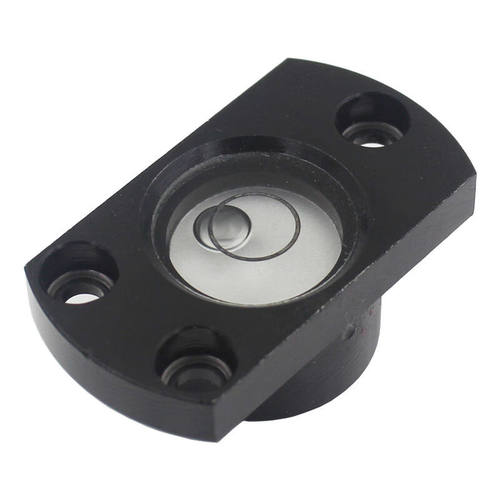 婕茵桐异型上法兰盘带安装孔迷你小型金属水平仪水平泡调平水泡万