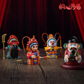 桌面装 黄铜摆件 国朝原创设计摆件 穆桂英关云长中式 饰品 京剧