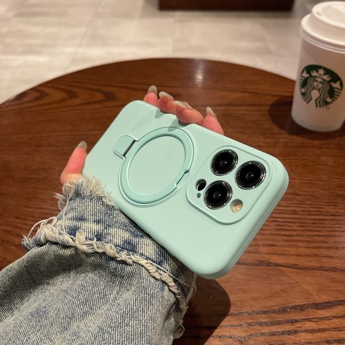 苹果iPhone液态硅胶简约手机壳