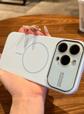 Magsafe磁吸适用苹果16Promax手机壳iPhone15Promax液态硅胶一体按键14Pro新款大视窗13高级感情侣防摔保护套