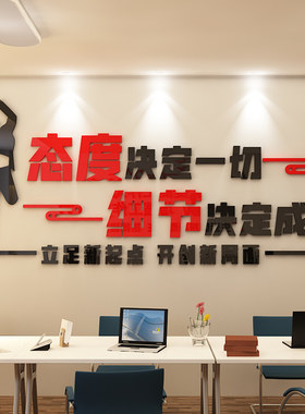 学言公司企业文化墙亚克力