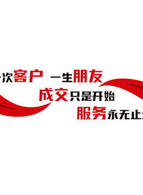 墙贴画团队激励口号办公室装饰