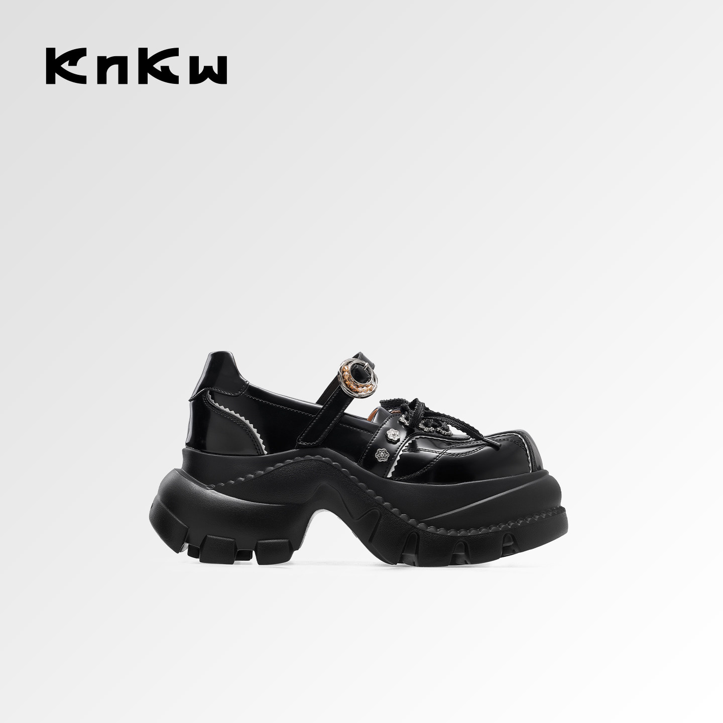 knkw2026春季新款英伦风玛丽珍鞋女厚底增高小皮鞋气质流行女单鞋,女鞋,玛丽珍鞋,淘宝优惠券,粉丝福利购,淘宝优惠卷