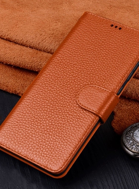 适用华为nova8pro手机壳真皮搭扣nowa8翻盖保护皮套男女高档商务