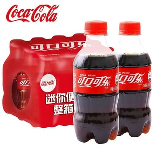 可口可乐300ml*12小瓶装24瓶整箱清爽无糖夏季碳酸饮料零0度迷你