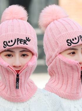 土孑女保暖女士毛线帽老年人帽子