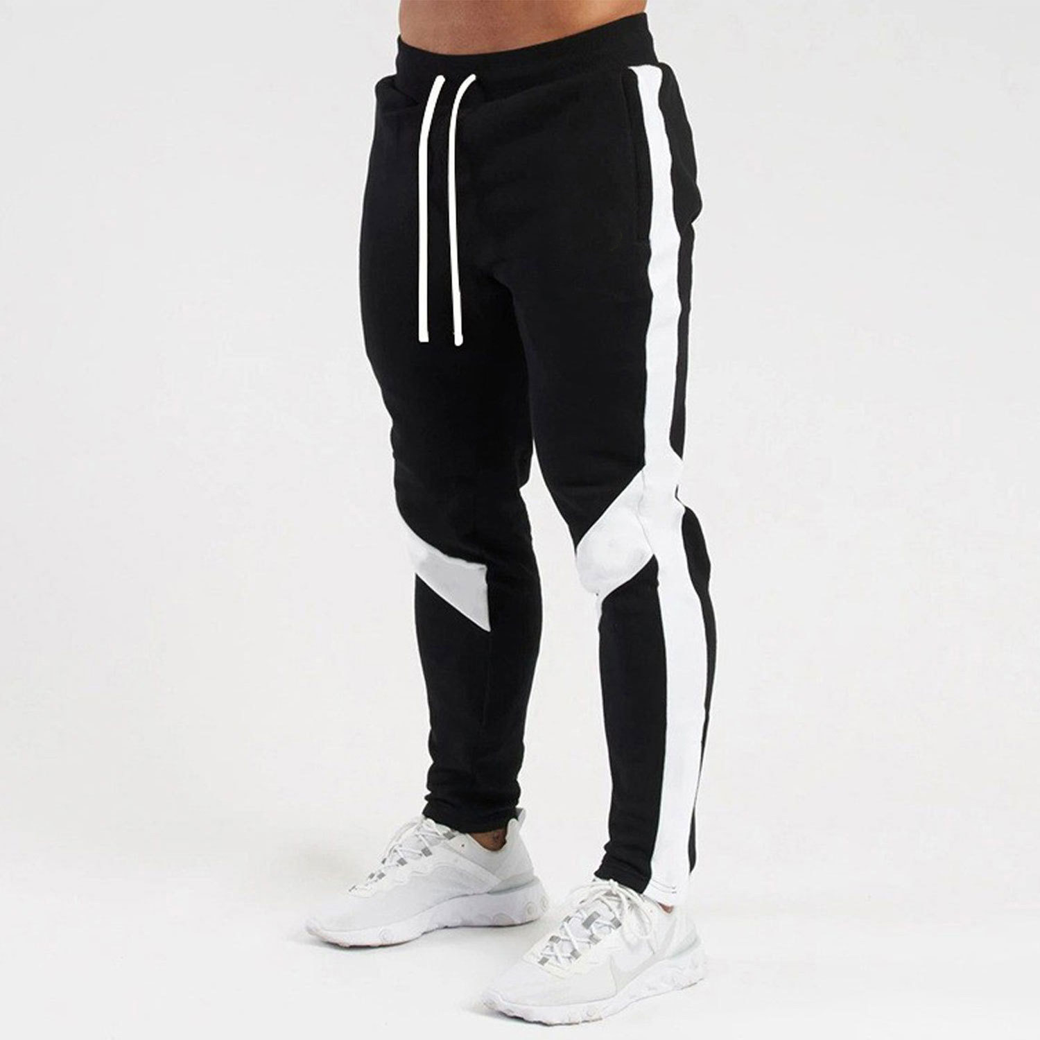 Men's sports pants elastic casual pants男装运动裤弹力休闲裤
