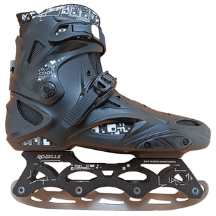 冰刀片可换式儿童轮滑鞋滑冰鞋两用球刀溜冰鞋平花鞋成人花式冰刀