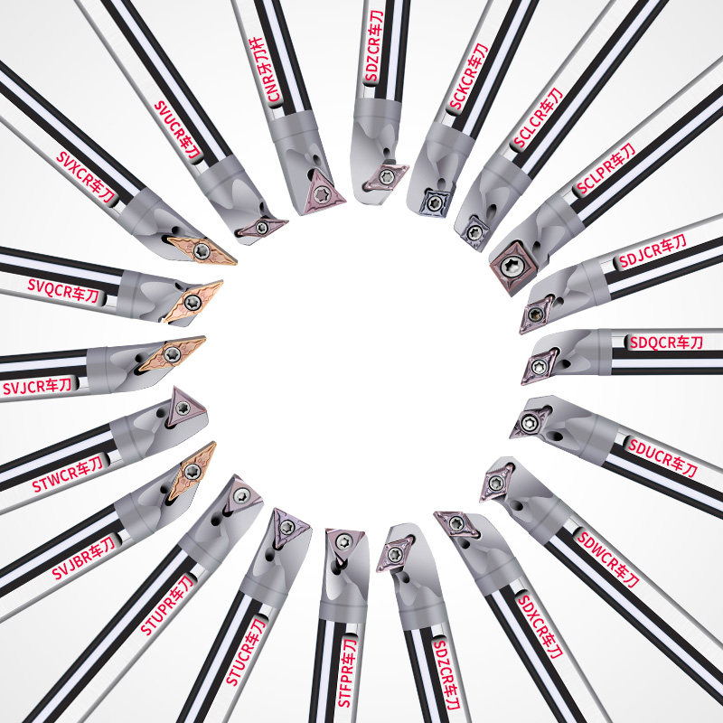 车床用硬质合金抗震镗孔刀杆出水防震钨钢车刀杆 SDQCR07 SDQCR11