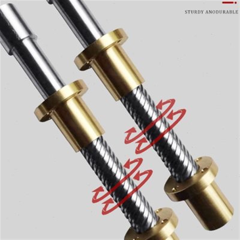 梯形丝杆加工定做螺杆T20 28 30 100不锈钢丝杠多头大螺距T型丝杆