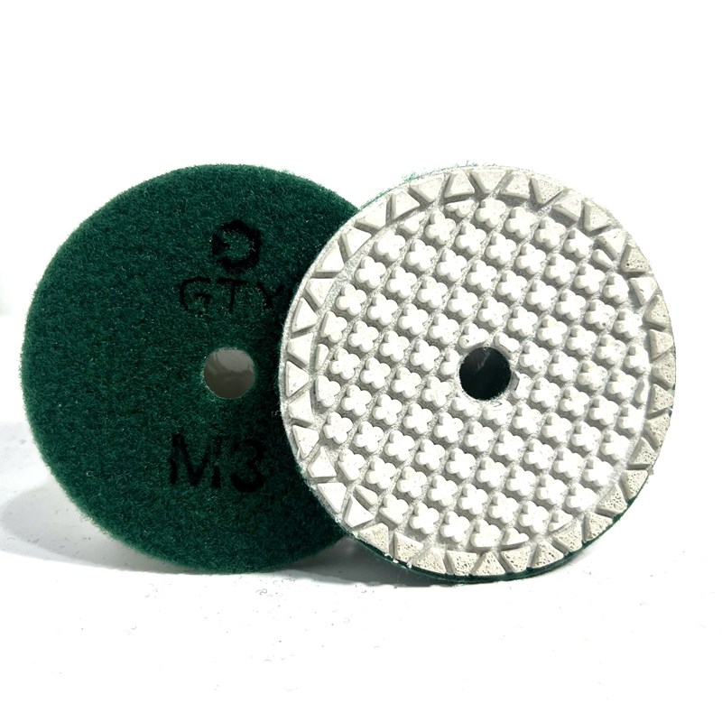 四步干磨片大理石抛光片墙面打磨石材台面水磨石翻新地坪干抛磨片