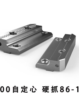 自定心四 五轴加工中心CNC同心虎钳 夹具 可换式钳口45度燕尾台钳