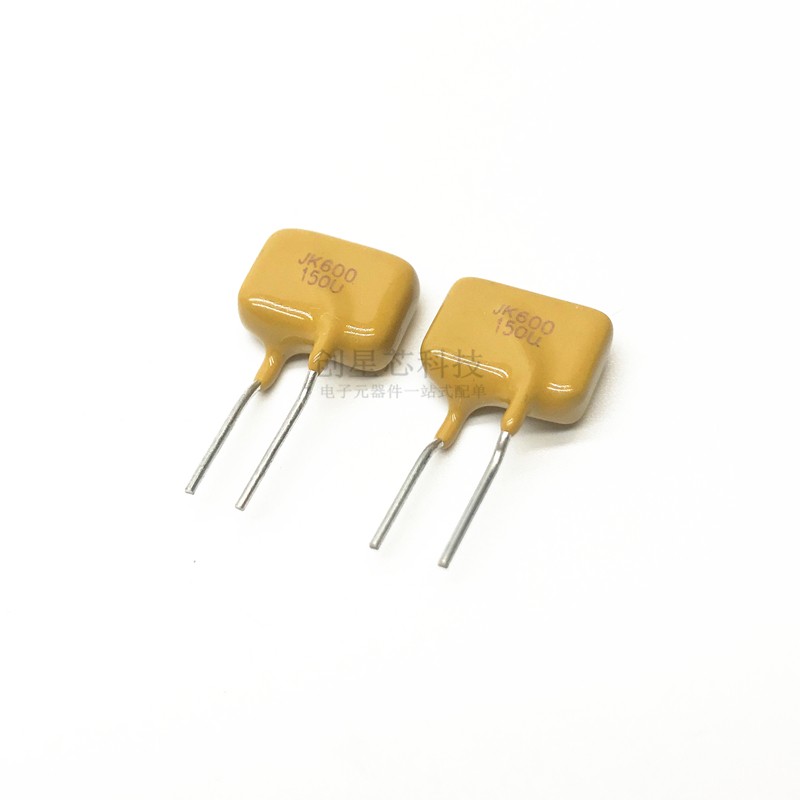 600V/150mA直插PPTC自恢复保险丝JK600-150U PTC热敏电阻原装金科