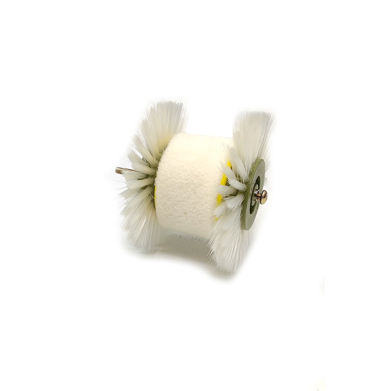 文玩羊毛抛光刷头文玩葫芦橄榄核猴头星月金刚羊毛轮抛光挂瓷刷头