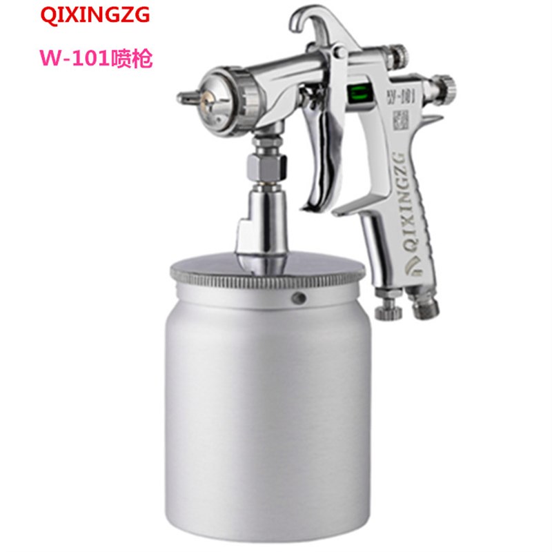 台湾进口面漆喷枪w101家具汽车漆喷抢W-101油漆高雾化喷漆枪w-101