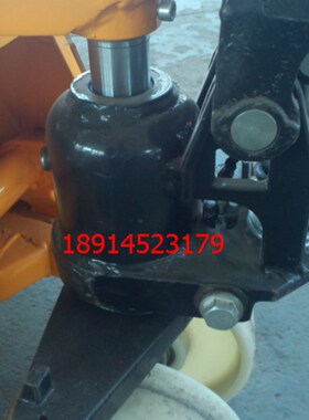 直销1T 2T3T 叉车2.5吨手动液压搬运车油泵地牛达力CBY天蓝色