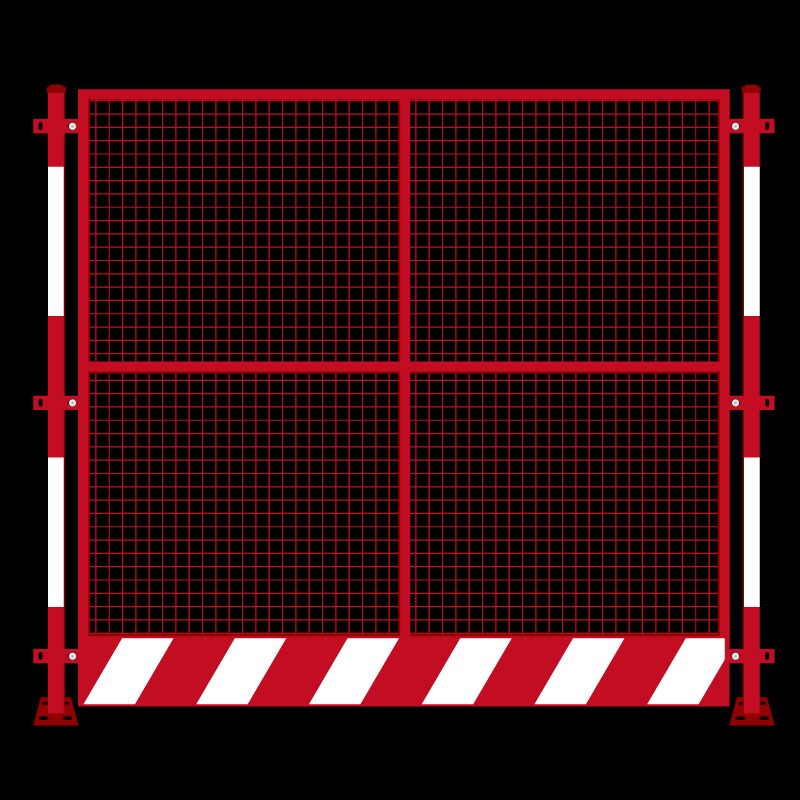 塔吊基础围栏基坑临边防护栏杆定型化施工围栏Q红色网格隔离防护