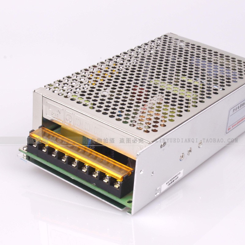 S-250c-24V开关监控电源LED电源变压器 功率250W 24V10.5A带风机