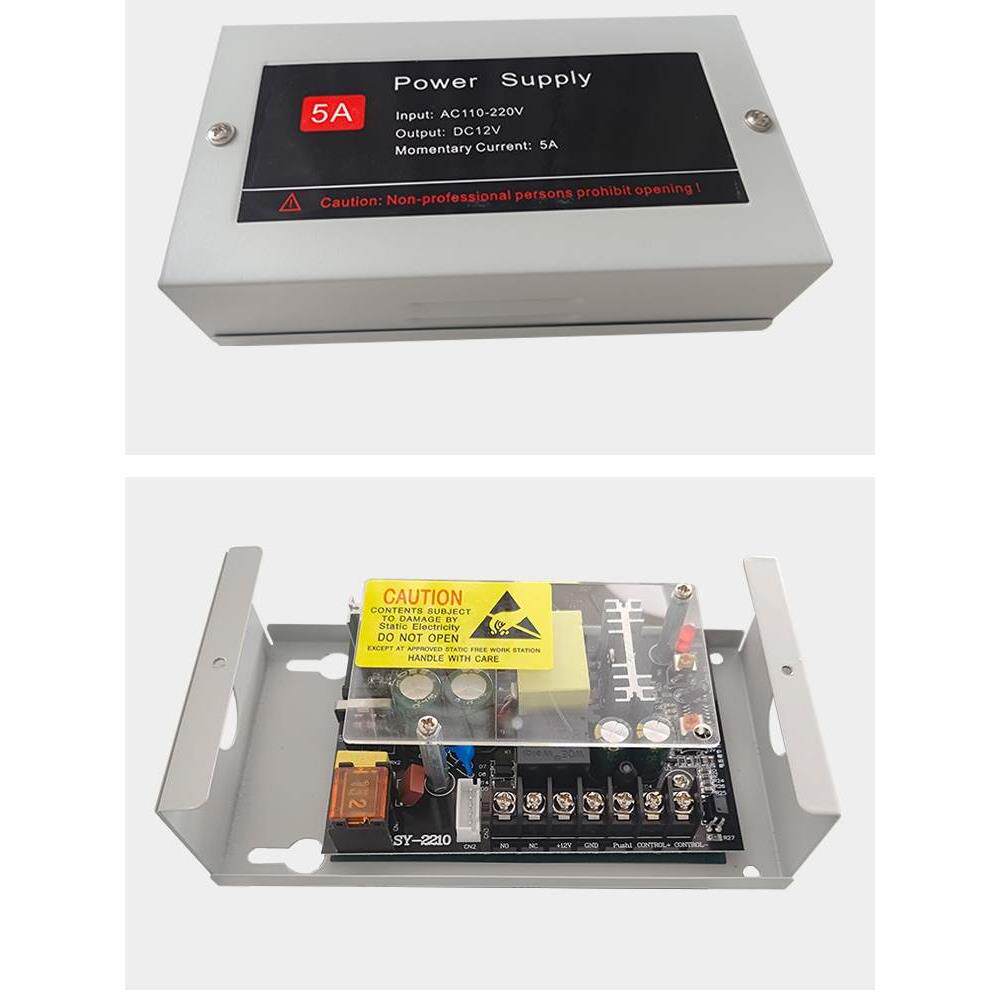 门禁电源12v5a门禁专用电源3a门禁电源控制器变压器人脸识别电源*
