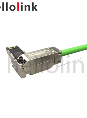 四芯金属水晶头profinet连接器901-1BB10 ErCat四芯接头