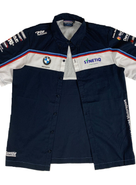 宝马摩托车衬衫BMW夏季机车骑行短袖BSB厂队半袖MOTOGP赛车polo衫